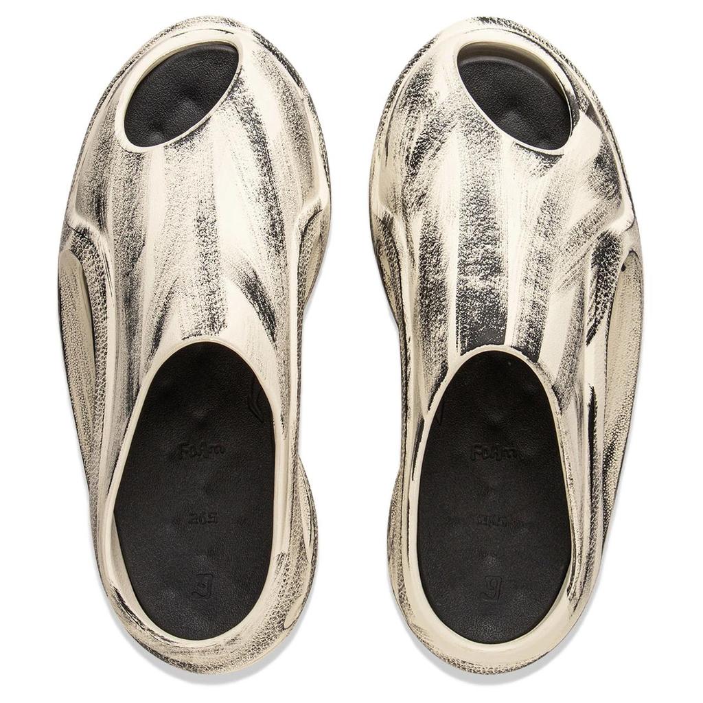 Li Ning Cloud Wander SLAY 2.0 Slip Resistant Abrasion Resistant Slide Slippers Unisex Beige AZSV009-3