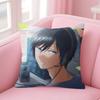 Anime My Love Story With Yamadakun At Lv999 Cushion Cover Inches Farmhouse Decor Home Throw Pillow Covers for Couch Decorations