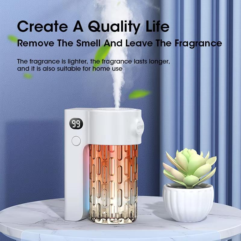 Automatic Aroma Diffuser Scent Machine Ultrasonic Nebulizing Humidifier 5 Mode Long-Lasting Essential Oil Air Freshener for Home
