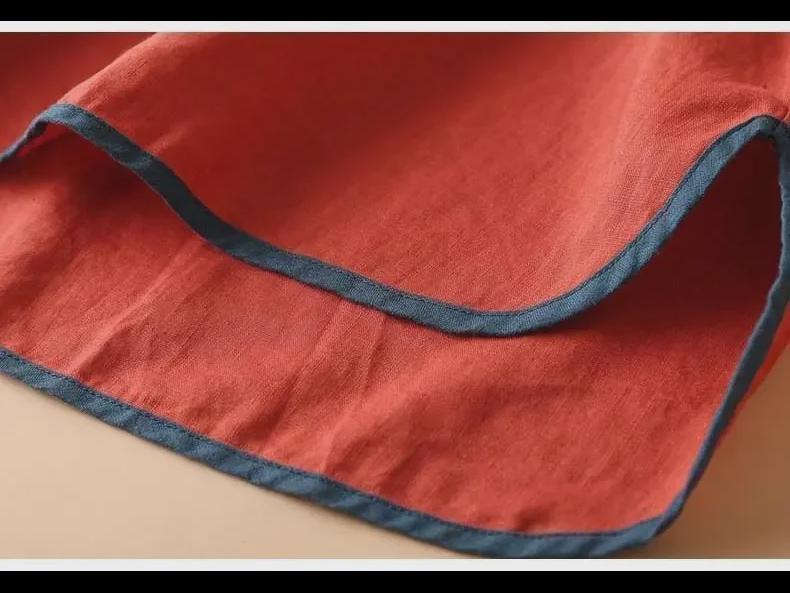 2024 Damen Chinesischer Stil Besticktes Lockeres Hemd mit Schrägem Kragen