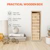 Tumbling Timber Toy 54 Blocks Tumble Tower Blocks Game Pine Wood Crate