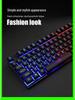 Redikai 832 USB Keyboard and Mouse Set - Luminous Gaming Kit with Colorful Backlight