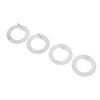 4PCS 1 Inch Trailer Wheel Spindle Washer Stainless Steel for EZ Lube 2K 7K Axle Replacement