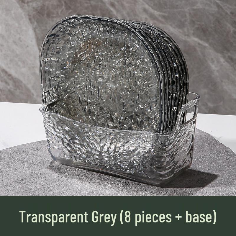 Elegant Plastic Bone Plate for Snacks and Fruit