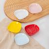 Japanese Ceramic Daruma Sauce Dish Seasoning Dish Small Plate Cone Incense Tray Cone Insences Burner Holder Home Desk Decor
