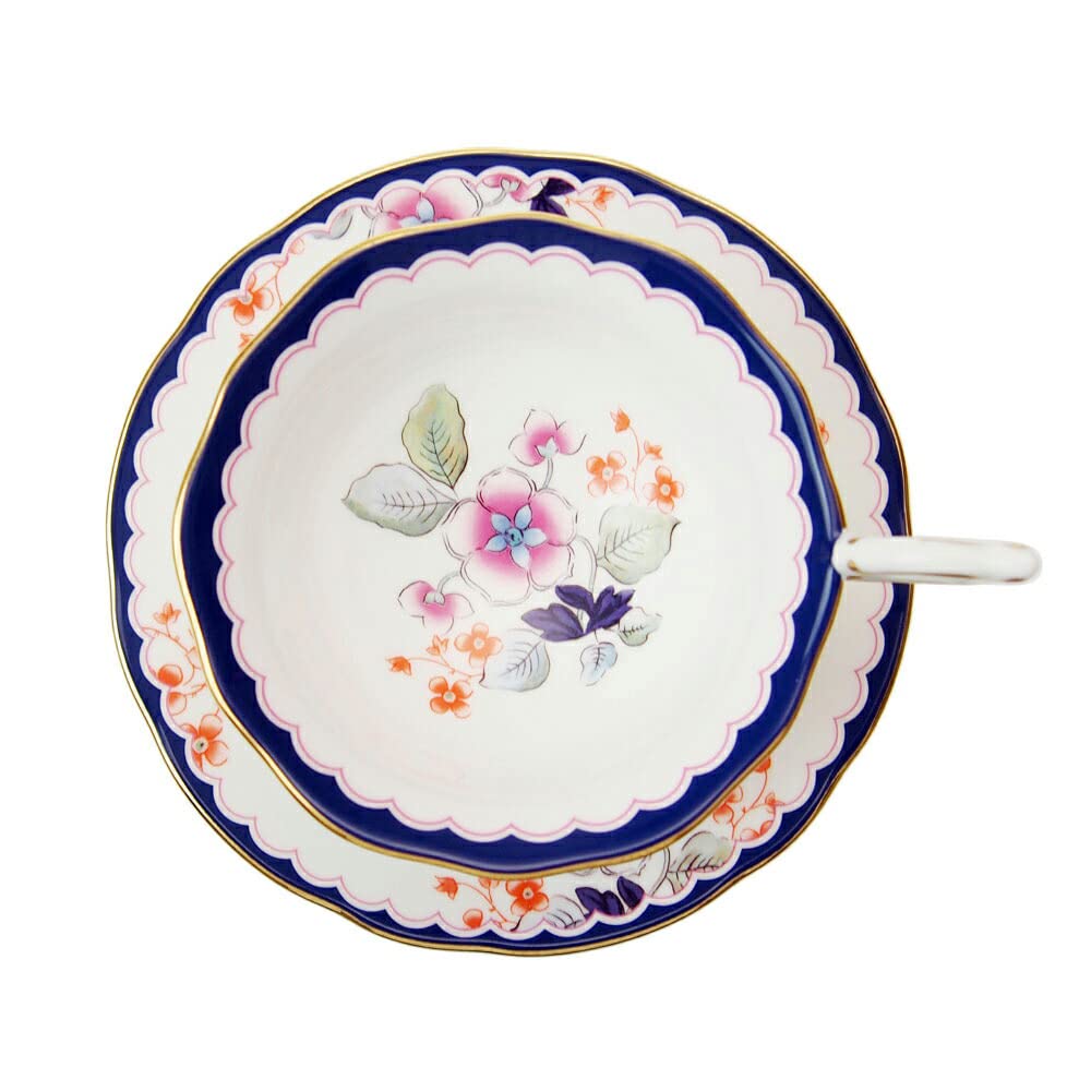 Wedgwood Wanderlust Jasmine Bloom Teacup and Saucer [Parallel Import]