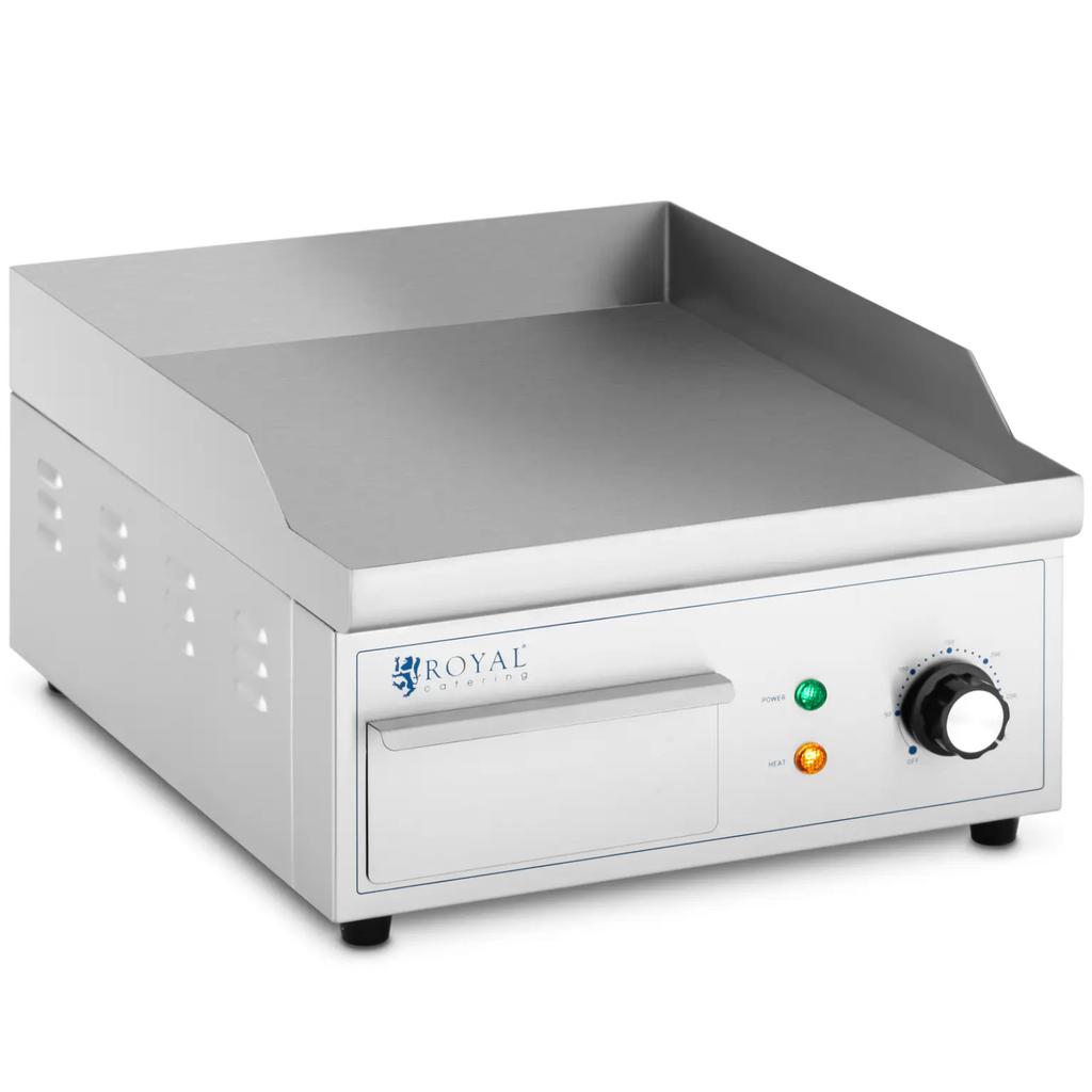 Electric Grill, Smooth Grill Plate, 35 X 38 Cm, 2000 W