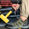 Breathable labor insurance shoes Impact-resistant and puncture-resistant safety shoes Wear-resistant and non-slip