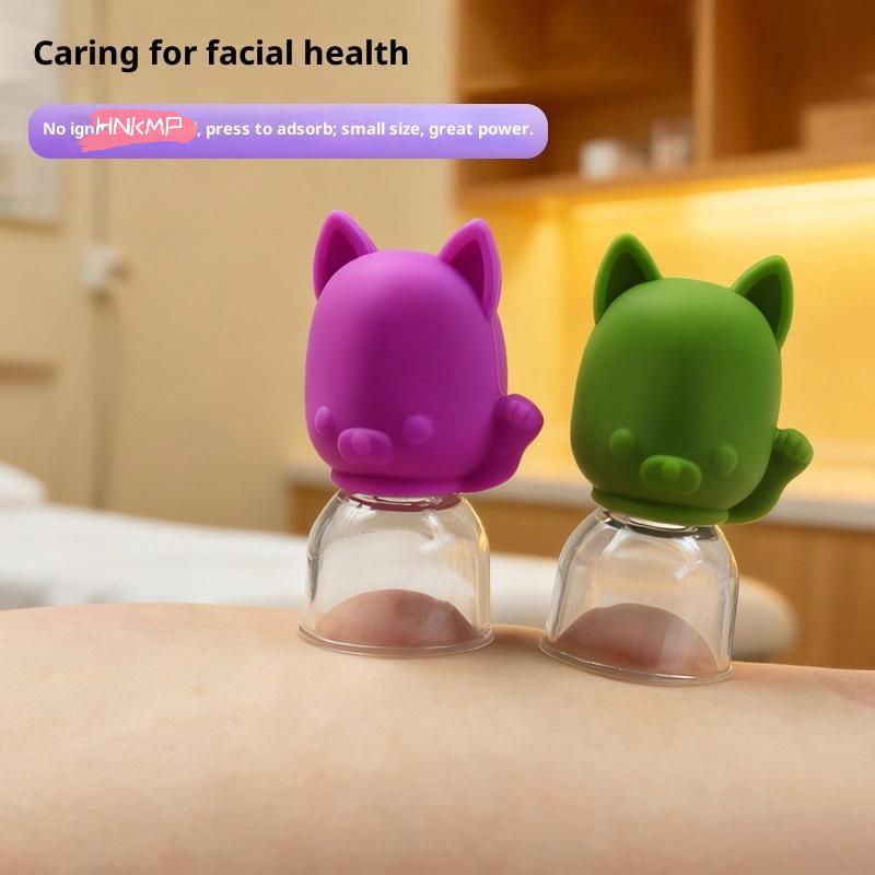 1/3Pcs Silicone Vacuum Suction Cupping Cups for Massage Facial Skin Lifting Body Leg Arm Back Shoulder Muscle Therapy