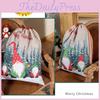 Adorable Christmas Rudolph Gift Bag Made Of Soft Fabric Perfect For Holiday Gifting