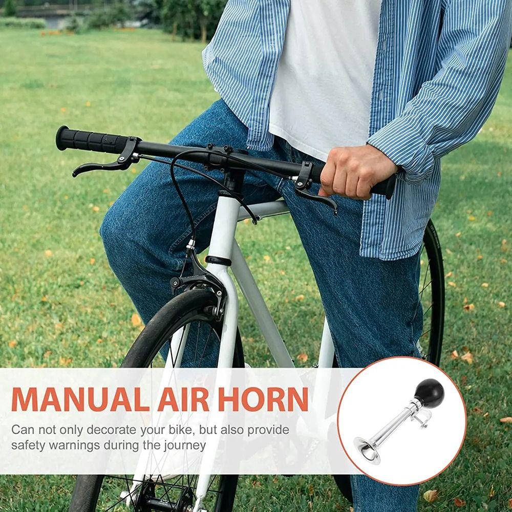 1Pcs Press Type Bike Warning Horn Easy to Install Mountain Road Bike Horn for Safety Riding