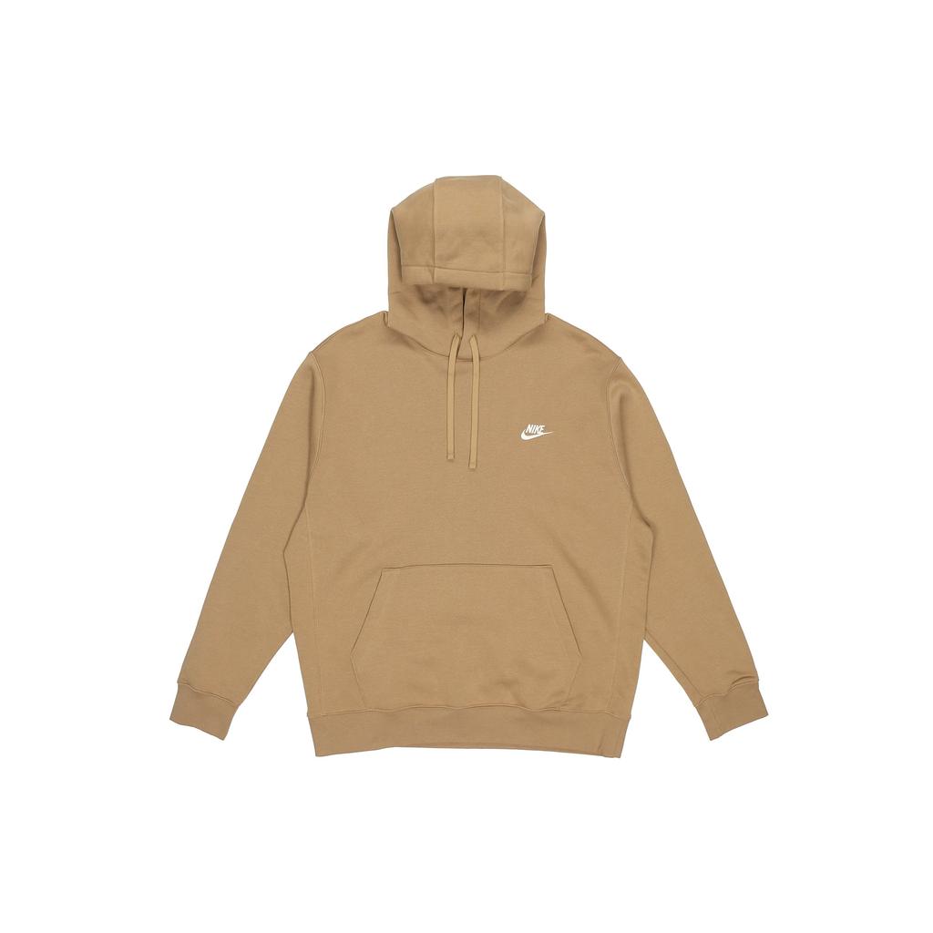 Nike Sweatshirts Men's Khaki Hooded Moderate Regular BV2655-258