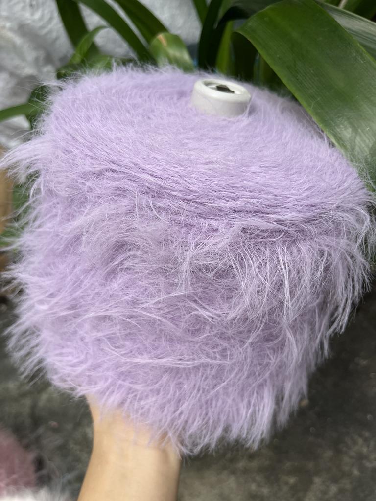 500g Long Fur Imitation Mink Yarn Thread Super Soft Skin Friendly Does Not Shed Hair Hand Wove Scarf Warm Sweater Woven Yarn