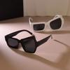 Cool Punk Sun Glasses Women Men Cat Eye Sunglasses Female Colorful Black Square Mirror Designer Brand Fashion