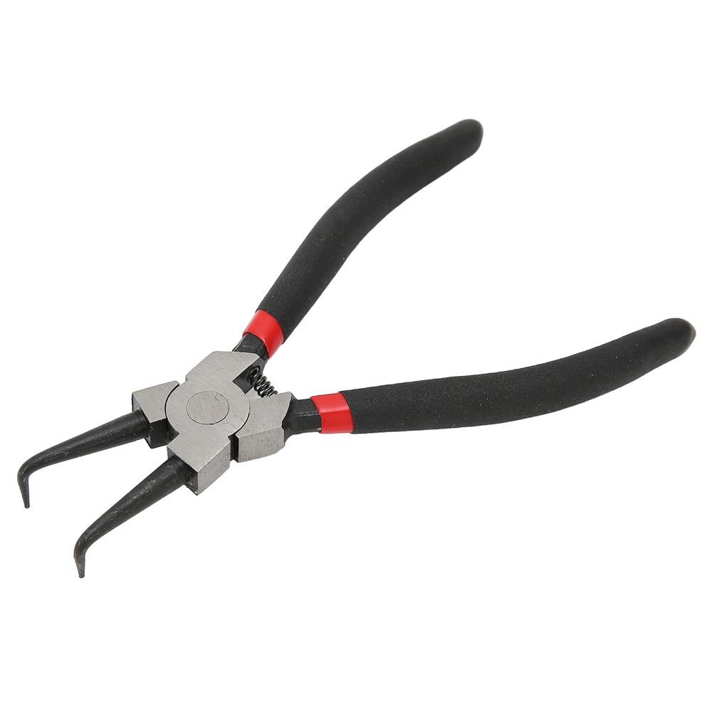 Immersion Handle Internal Snap Ring Pliers Carbon Steel Bent Nose Pliers Angled Pliers Carpentry
