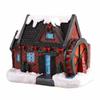 Brightness LED Light Up Mini Village House Scene Christmas Decorresin Christmas House Xmas Ornament