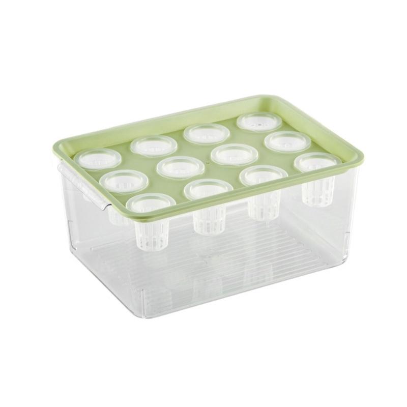 Visible Cultivation Tray Hydroponic Grower Box Container With Lid For Home Vegetables Water Based Gardening And Home Use