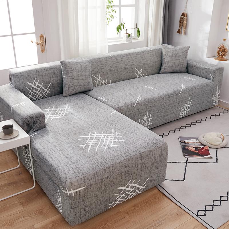 Elastic Sofa Cover High Quality Adjustable Sofas Chaise Covers Lounge Sectional Couch Corner Sofa Slipcover