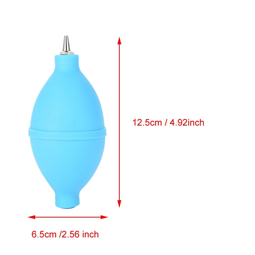 Gummi Staub Luftbläser Pumpe Reiniger Werkzeug für Digitalkamera Objektiv Filter Uhr Reinigung (blau)