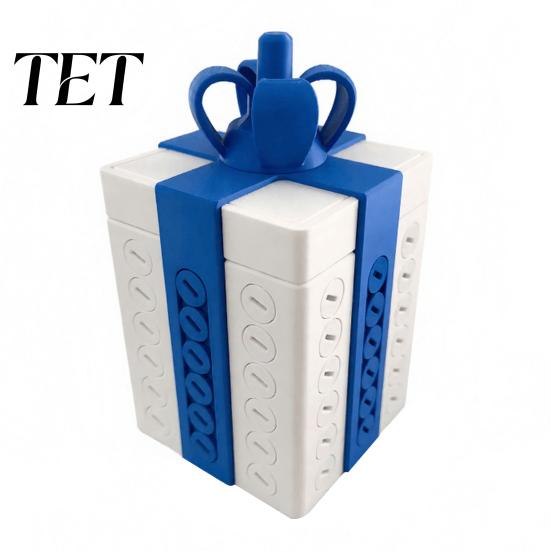 Hidden Storage Gift Containers 3D Printed Puzzle Box with Compartment for Pranks And Interactive Boxes Party Surprises, Reusable Integrated Container