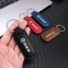 Luxury Leather Car Badge Keychain Keyring Metal Key Ring For BMW 50th Anniversary 1 3 5 7 Series G30 G20 E87 E92 E30 X1 X3 X5 X6 ulbn07