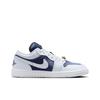 Air Jordan 1 Low SE Midnight Navy Ciondoli Oro Scarpe da Ginnastica da Donna Blu Football-Grey Bianco FZ8778-044