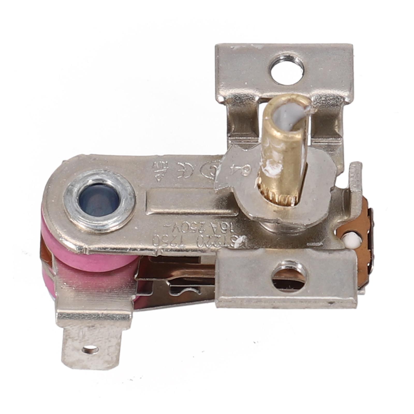 250V 16A Adjustable Temperature Switch Bimetallic Heating Thermostat KST-168 For Electric Heaters Electric Irons Rice Cookers 1pc