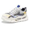 Men's shoes spring and autumn new mesh breathable thick-soled dad shoes men's sports and leisure shoes student running trendy shoes men