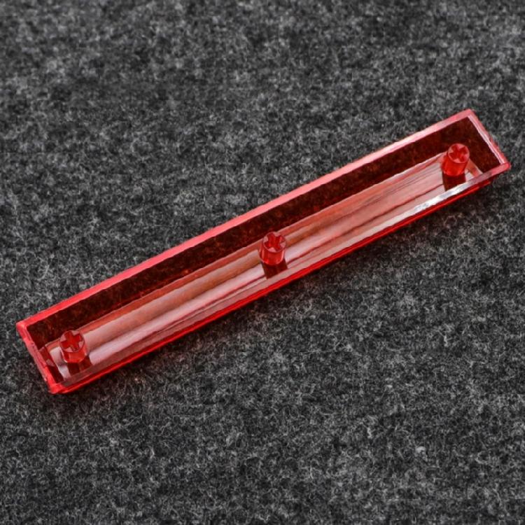 PC Crystal Space Keycap High Transparency 6.25U Spacebar for Precised Typing bar Keycap for Gamers and Programmers