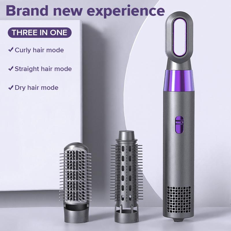 3 IN 1 Hair Blower Dryers Hair Styling Sets Hair Curling irons&Wands Flat Iron Hair Electric Combs Hair Brushes Change Head Dryers