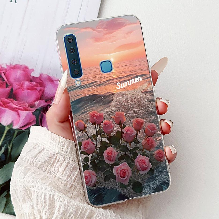 For Samsung Galaxy A9 2018 Case SM-A920F Cool Design Fashion Painted Cover Soft Silm Phone Case For Samsung A7 2018 A750F Fundas