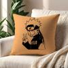 Anime NNarutoO Chibi cushion cover For Pillow Printing Sofa Decoration Home Car Room Coffee Shop Office Nordic Simplicity