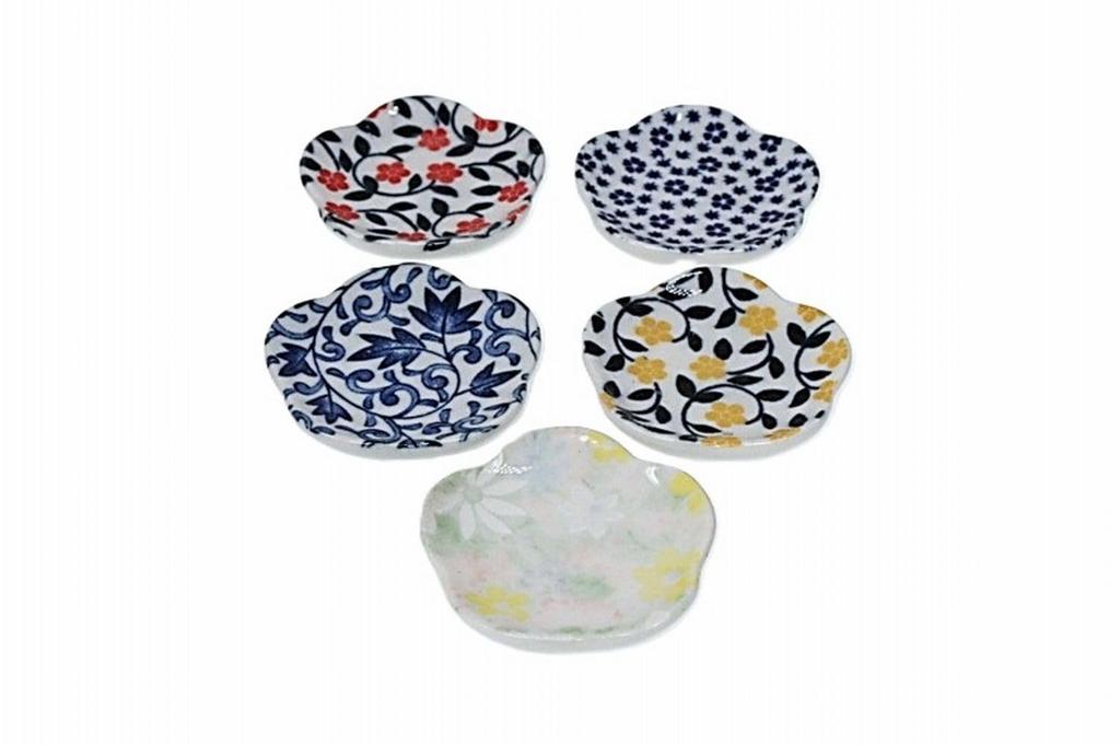 Style Small Flower Floral Chopstick Made in Set of 5 Mino ACS WEB SHOP Yu-Rakui Rests, Japan, 5, Designs, Ware, #5