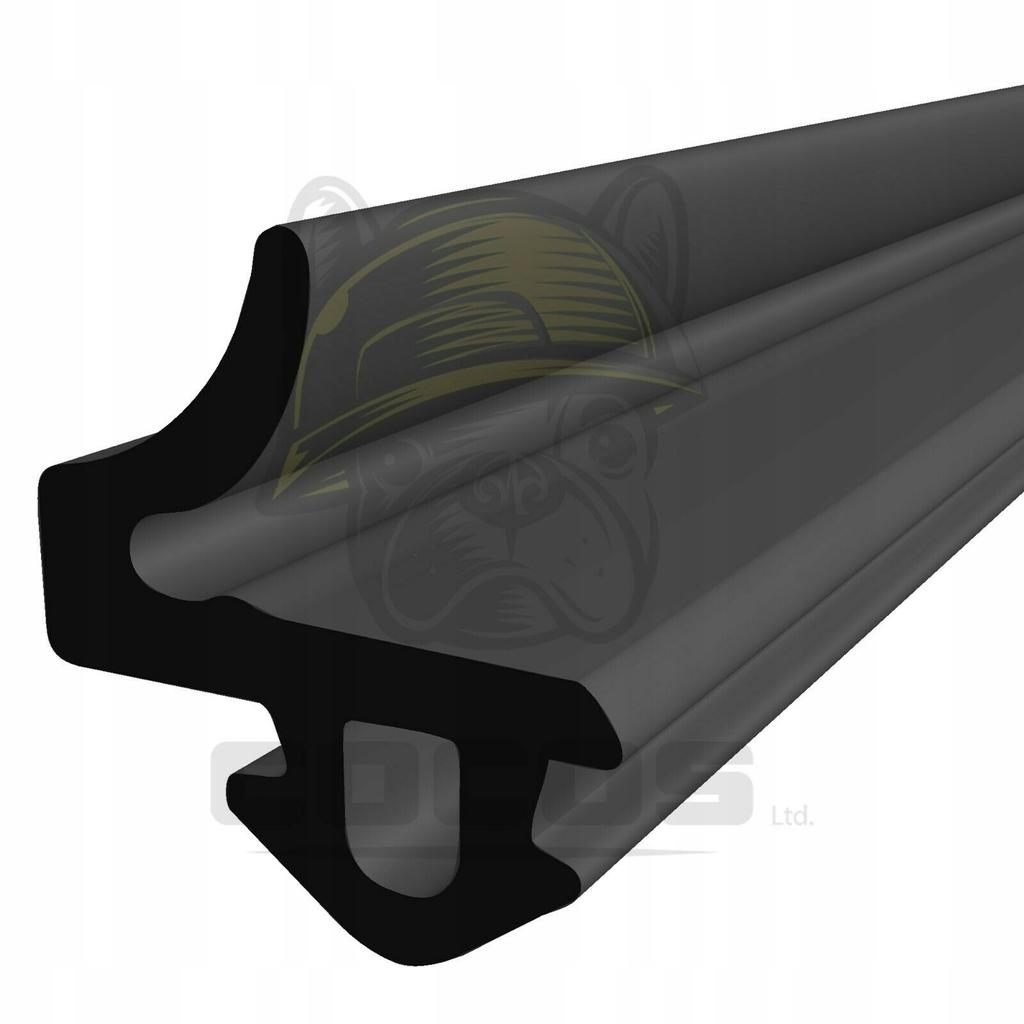 Seal for PVC windows S-835x VEKA BLACK 1m