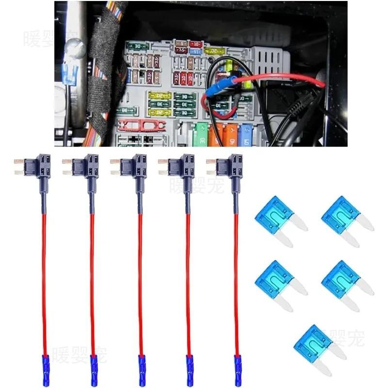Xiaomi Car Fuse Box Holder ATM Adapter Car Fuses Add-a-Circuit Adapter APM Tap Mini Blade Micro 12V Auto Motri Insuranc Car Accessories