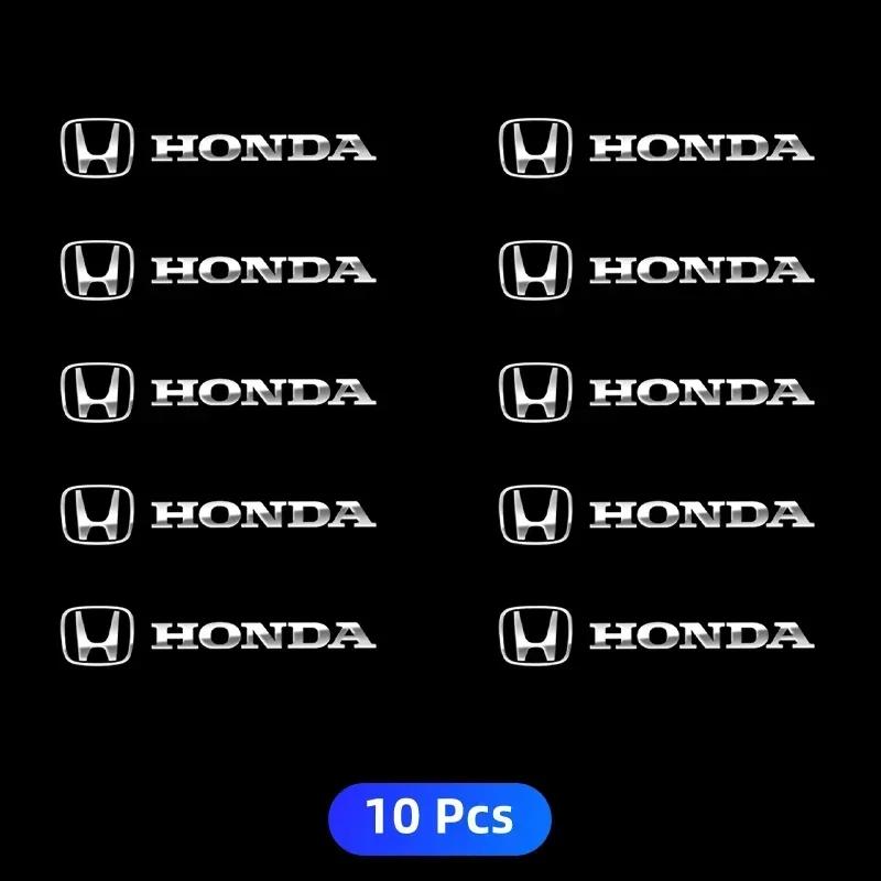 Metal emblem Auto Decor Decals Car Window Wiper Stickers For Honda Civci FIT CRV Accord Jazz HRV Dio Stepwgn Prelude Odyssey