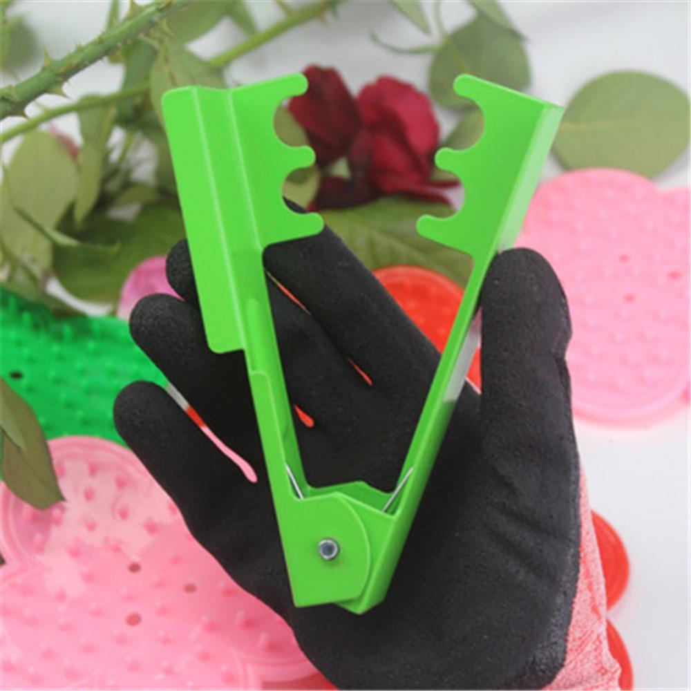 Safe Tool Garden Stab Clip Rose Piercing Pliers Stab Removing Burrs Leaf Thorn Removal Clip