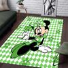 Pink Beautiful Minnie Print Pattern Carpet - Slip-resistant Kitchen Mat Outdoor Carpet Home and Bedroom Decoration Birthday Gift