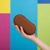 Waterproof PU Sunglasses Case Oval Shape Eyewear Organizer Dual Slot Glasses Pouch  Fashion Driver