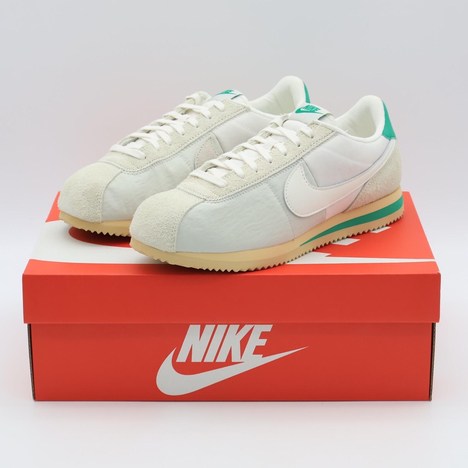 FZ3967-072 Nike Cortez TXT PRM Light Bone Phantom Sail Stadium Green ( Women s) 12W