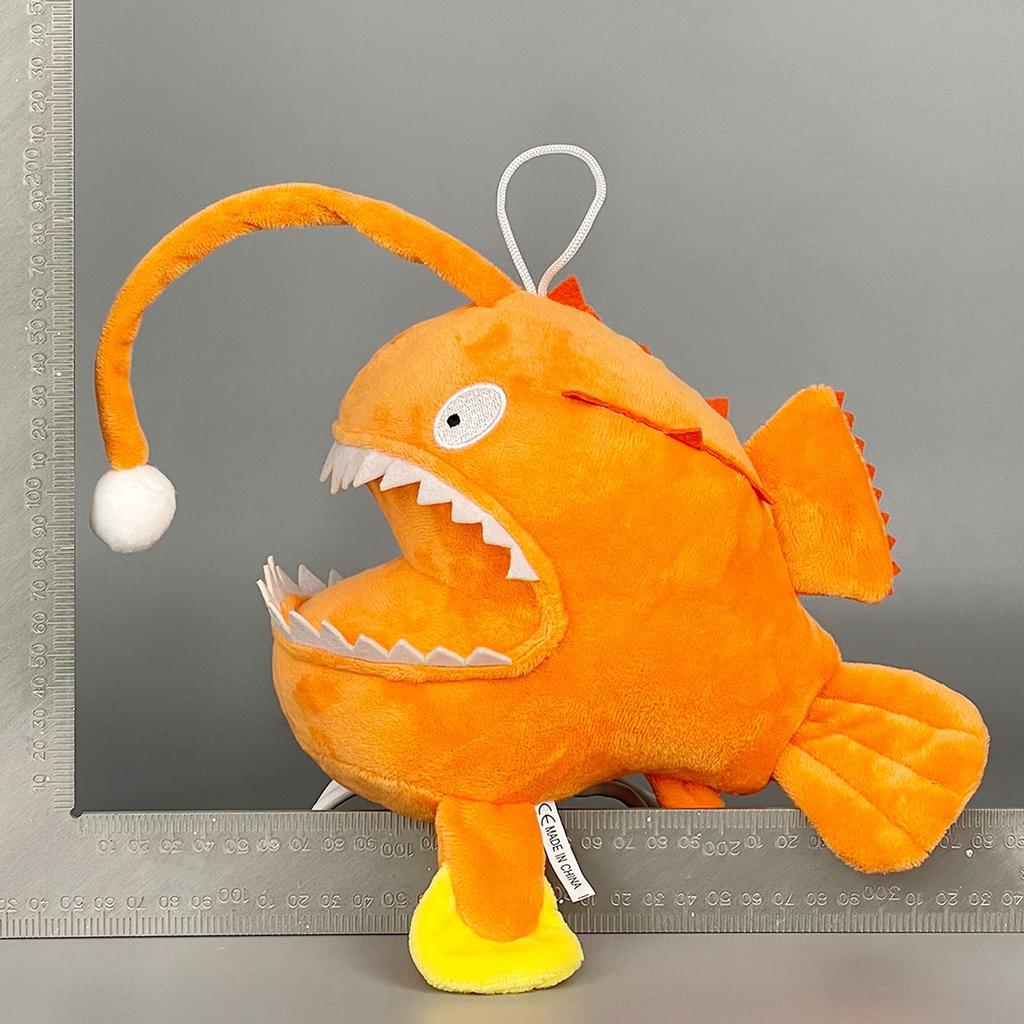 Neue Seeteufel Hausschuhe Teufelsfisch Laternenfisch Puppe Spiel Peripherie Plüschtiere