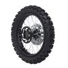 Dirt Bike Rear Wheel Tire 16 Inch 90 100 16 15mm Axle 420 41T Sprocket Rear Wheel Rim Tire Assembly Replacement for