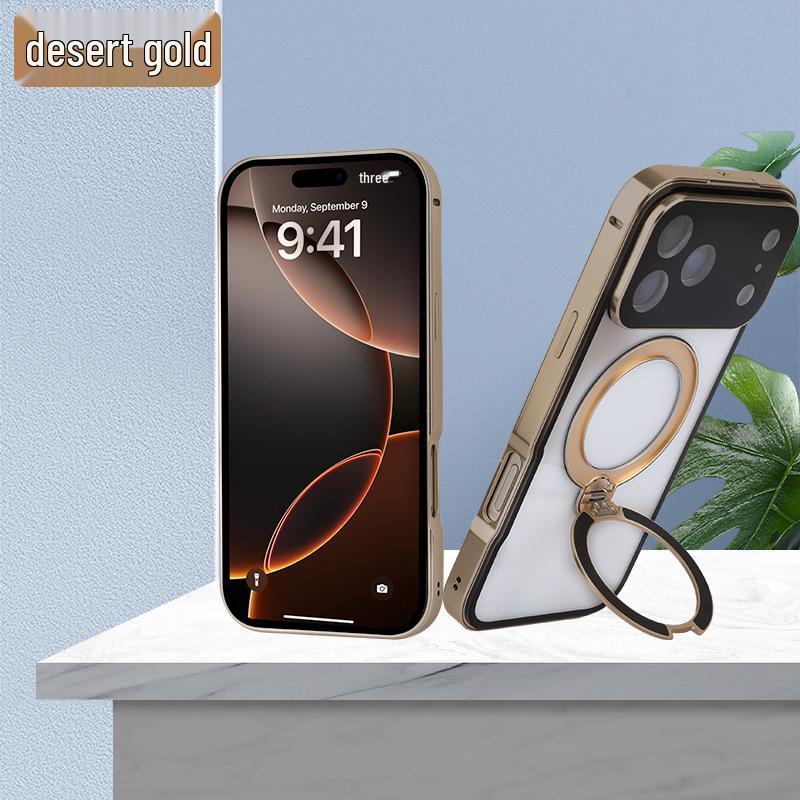 Magneto Magnetische Metallhülle mit drehbarem Ständer für iPhone 17 Pro