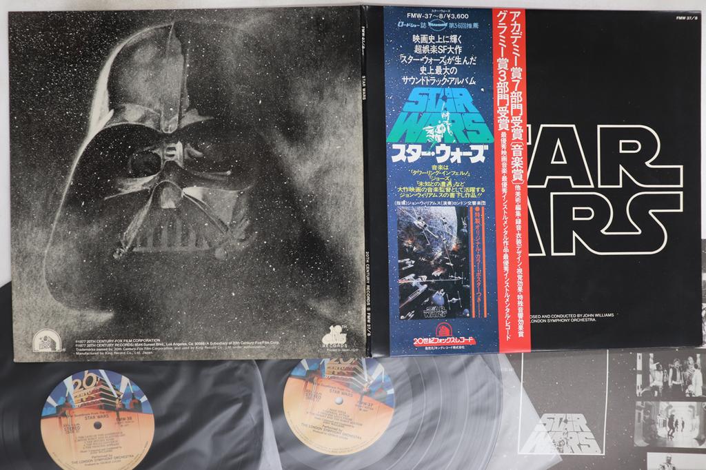 LP Record OST, JOHN WILLIAMS - Star Wars FMW378 20TH CENTURY 1977 Japan Obi Soundtracks & Musicals Used