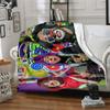 Mesmos Rollo Flannel Blanket Soft All-Season Throw, Design for Camping, Car Travel, Hiking Sofa, Bed, Office Perfect Gift for Parties