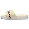 Li Ning Quiet Abrasion Resistant Slide Slippers Women's Eggnog Gray AZSS002-2