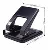 A25F-2 Hole Heavy Duty Punch, Metal File Fasteners Padded Handle, 40-Sheet Capacity For Paper File Folder/Binder