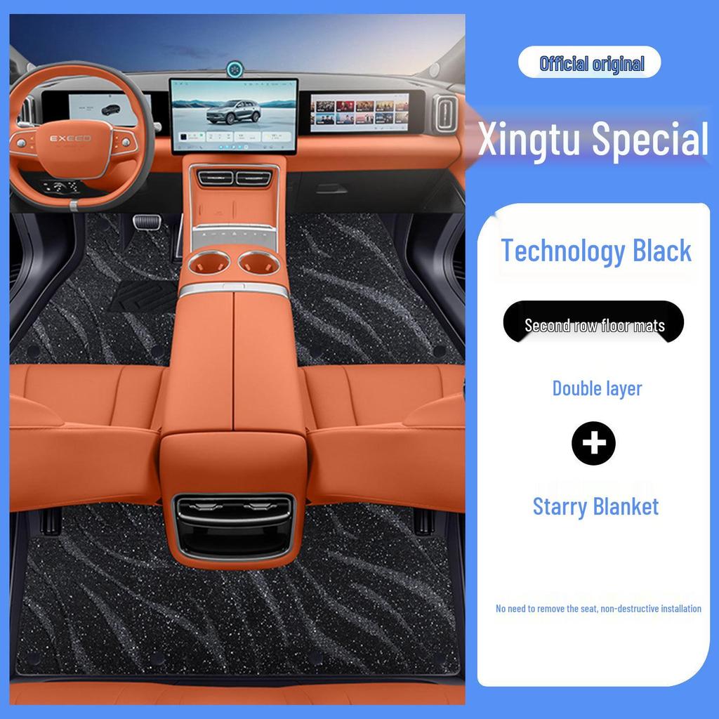 Xingtu ET5 2025 Full Coverage Floor Mats - Interior Modification Carpet Accessories