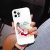 Christmas Art Girls Coffee Phone Case For iPhone 17 Air 16 Pro Max 16E 15 + 14 Plus 11 12 13 Mini 7 8 SE Gift Print Cover Fundas