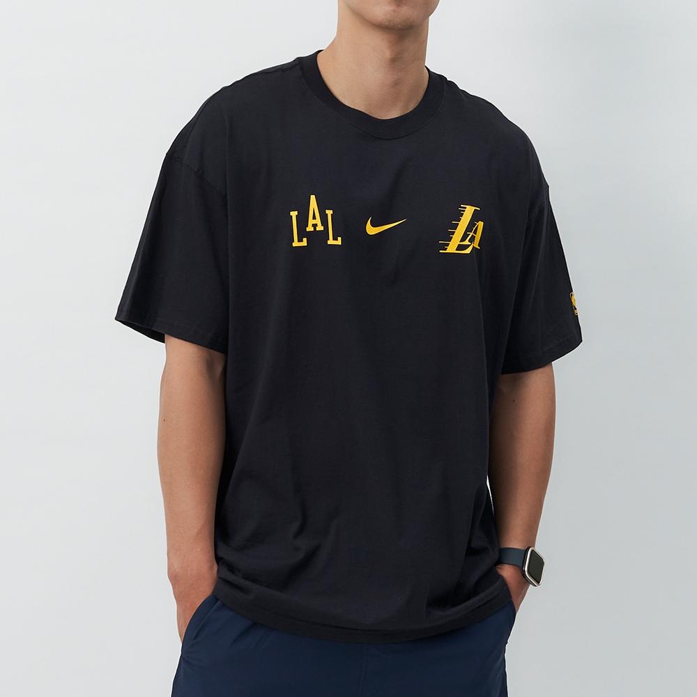 New Nba X Nike T Shirts Men's Black FN2007-010